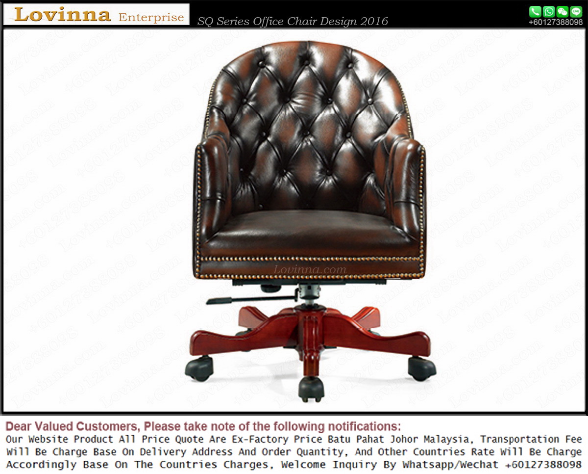 Lovinna Classic Leather Office Chair