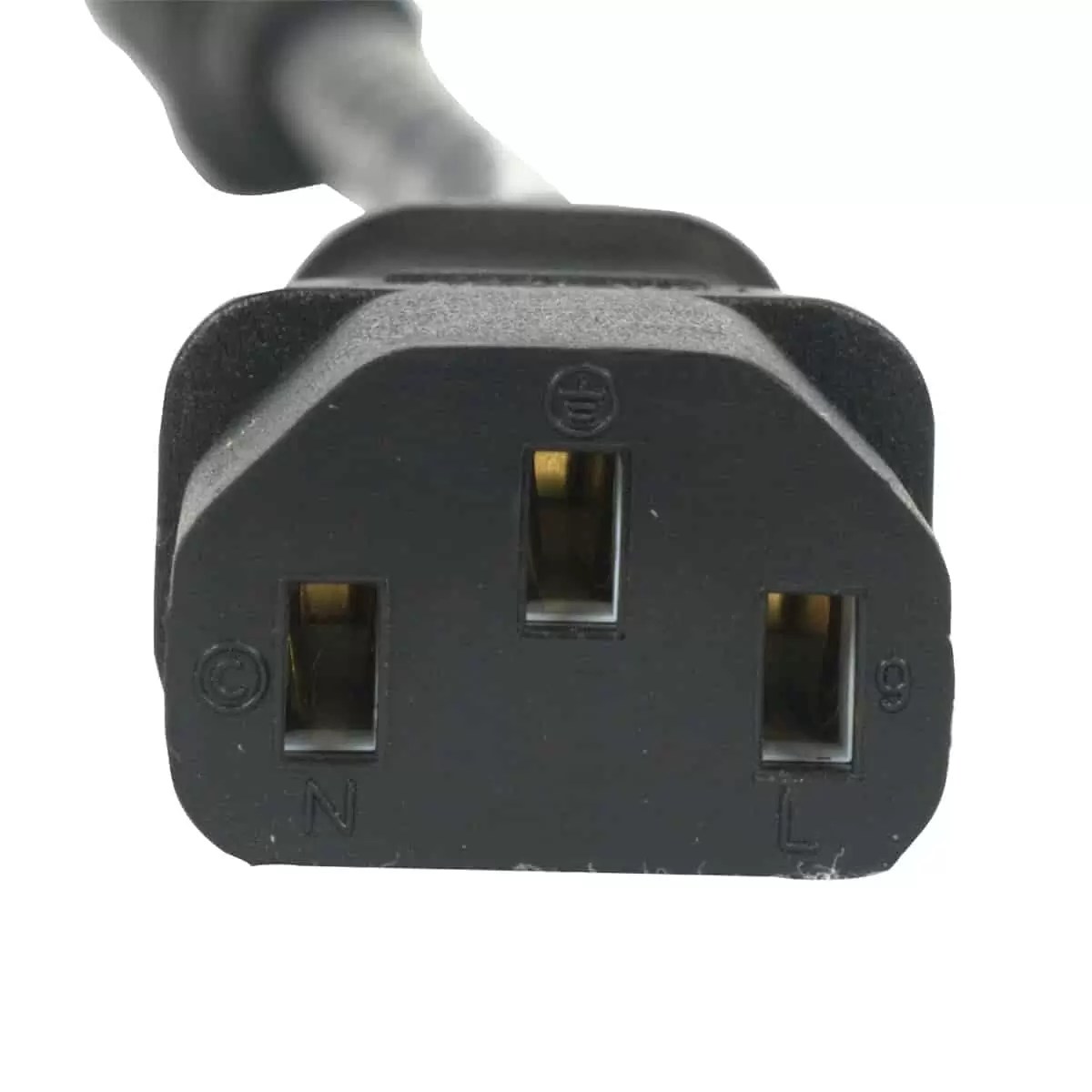 IEC6X10 15A 6inch Power Cord Lowell Manufacturing Co.