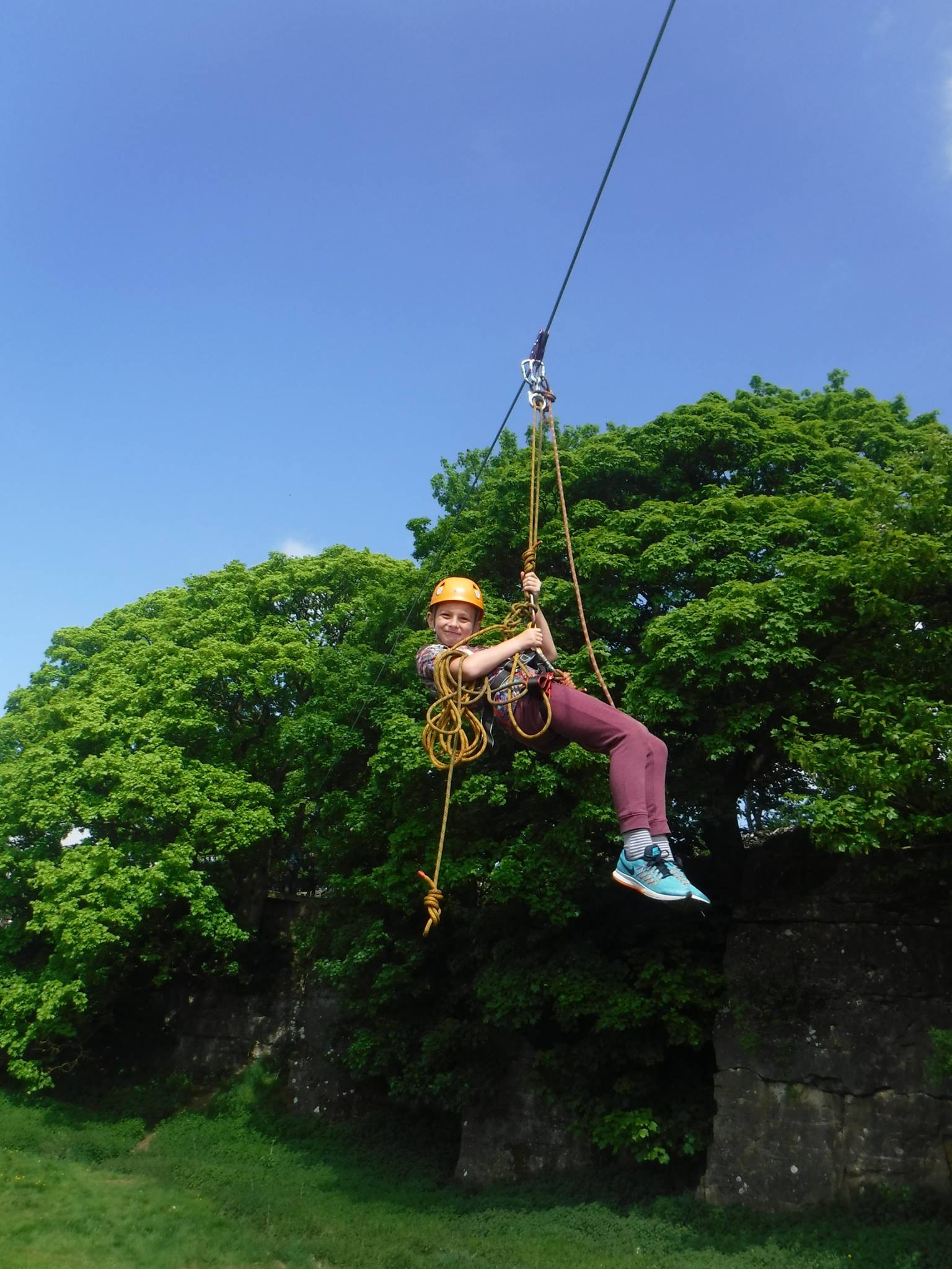 Zip Wire Low Mill Outdoor Centre