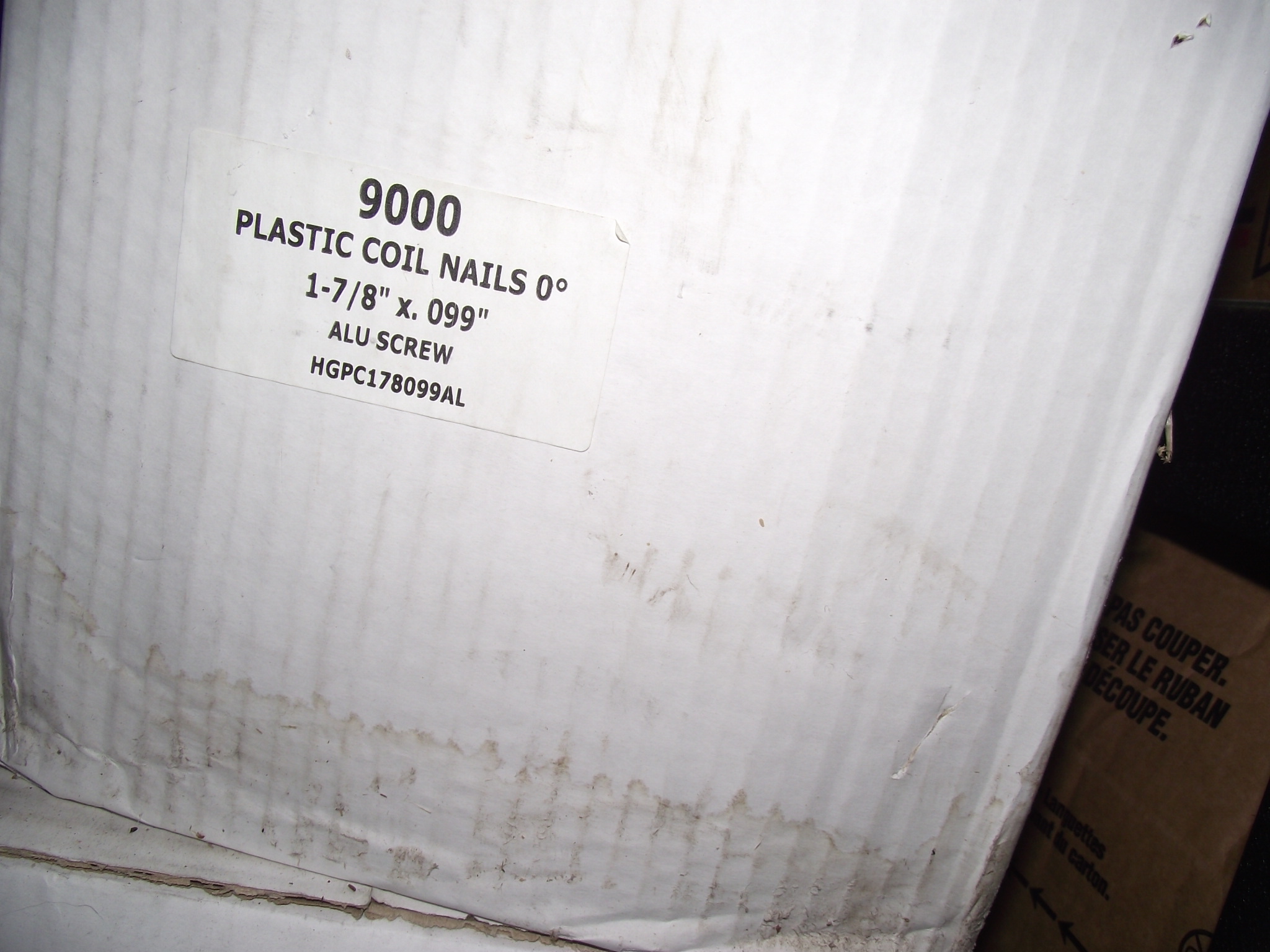 1 7/8″ Aluminum coil nails, spiral shank « Mill Outlet Lumber