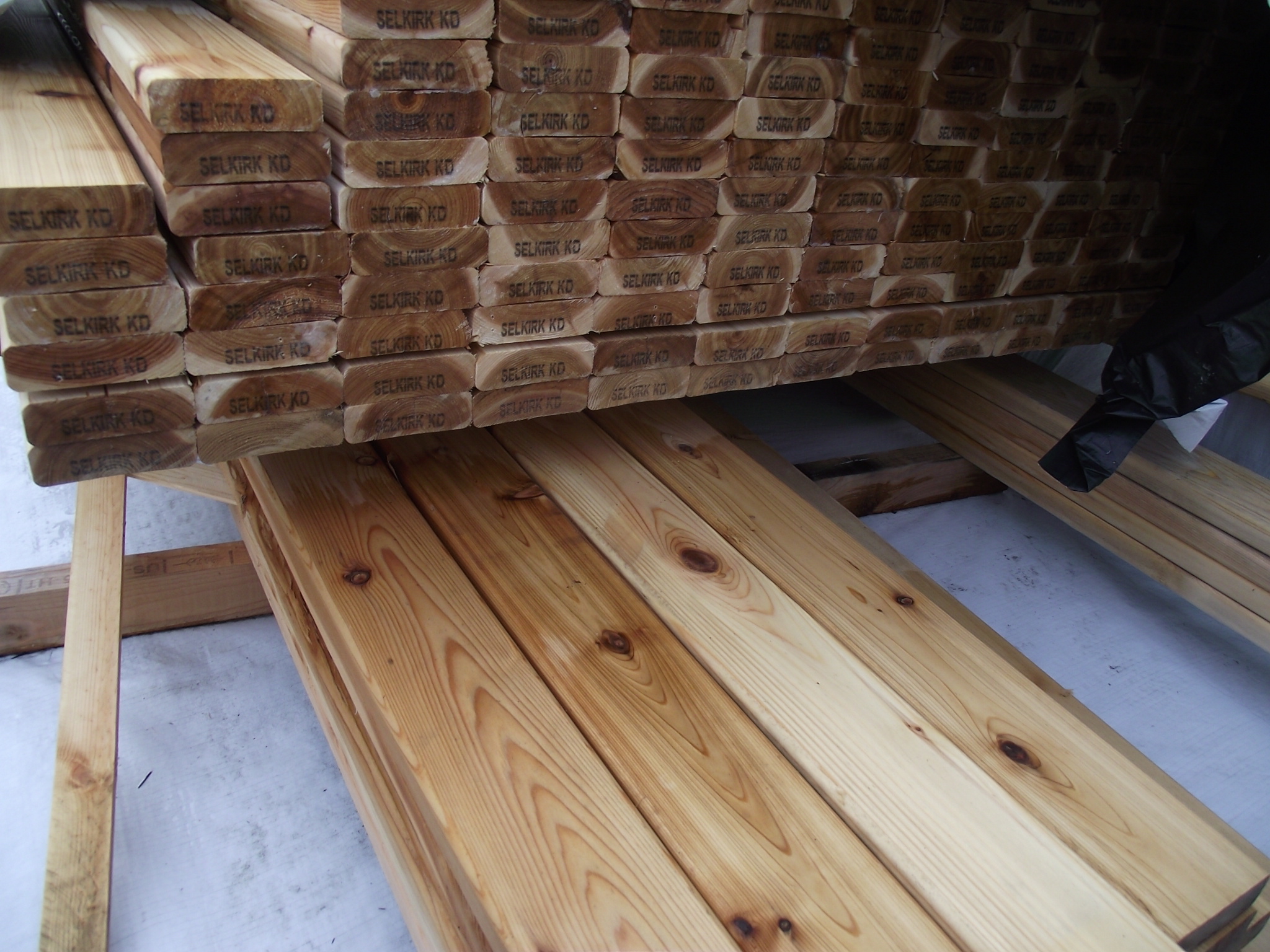 5/4 x 4 Western Red Cedar Select Knotty Decking « Mill Outlet Lumber