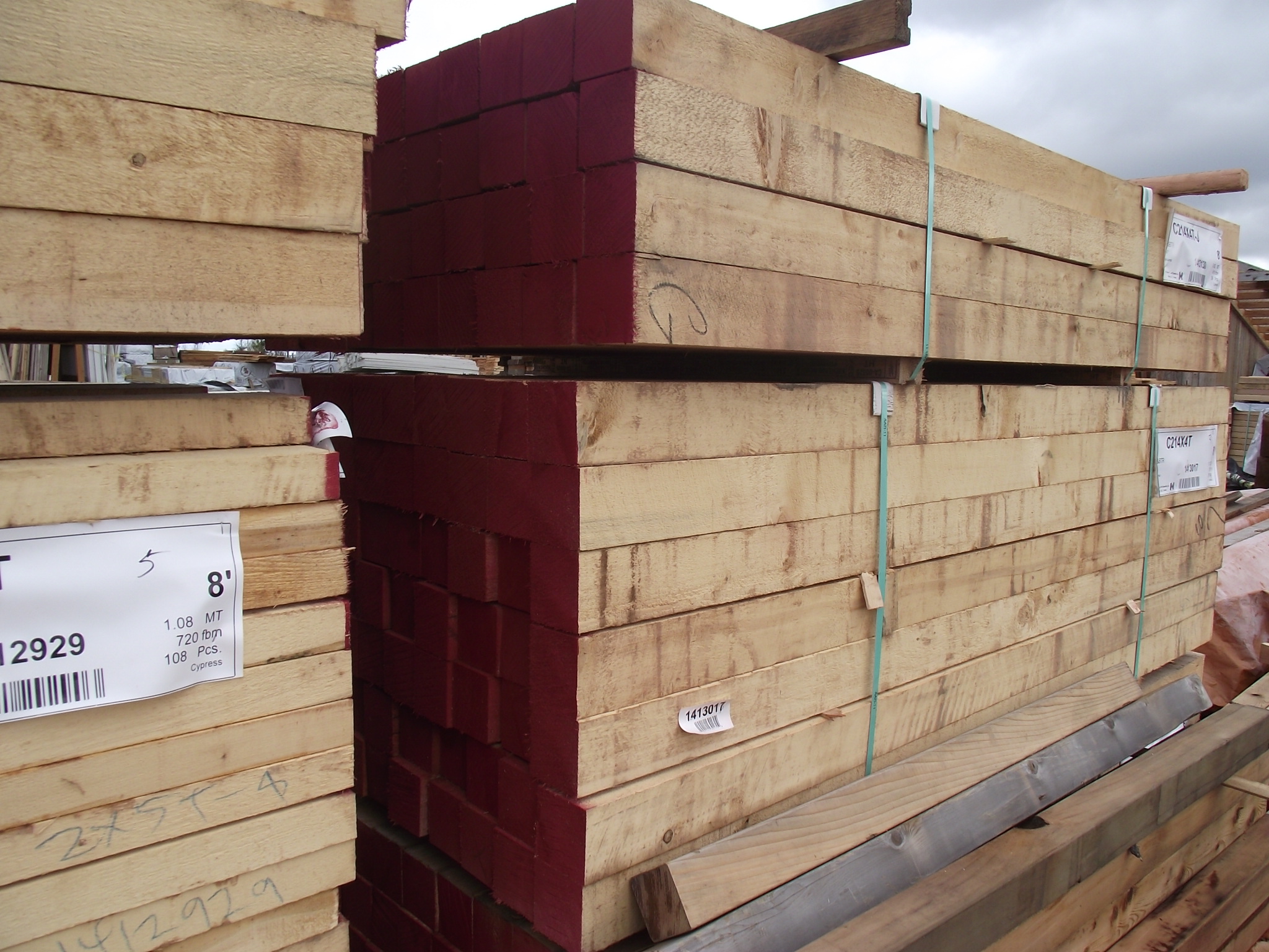 6X8 Alaskan yellow cedar rough, Appearance grade « Mill Outlet Lumber