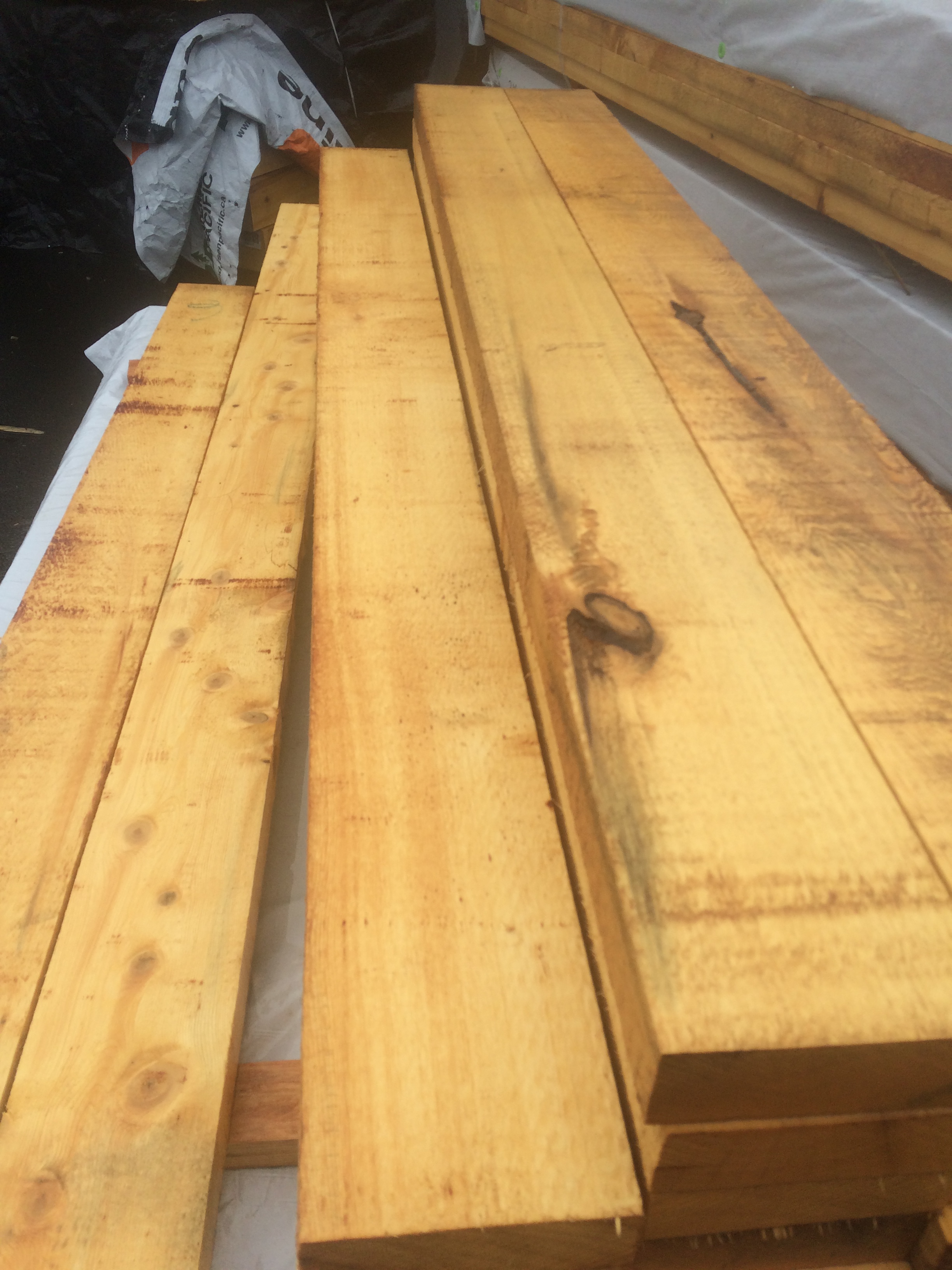 4X4 Alaskan yellow cedar smooth, Utility grade « Mill Outlet Lumber
