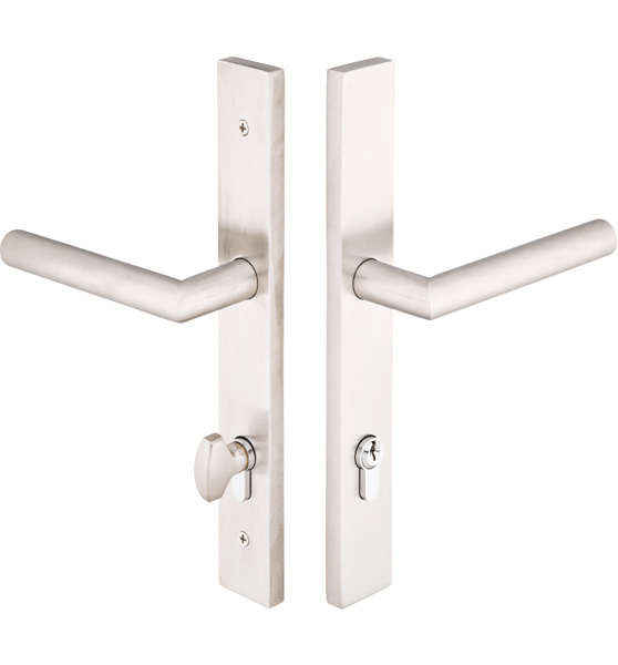 Emtek Door Configuration 5 Modern STAINLESS STEEL Euro Style Multi