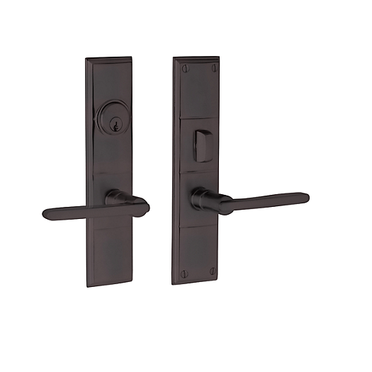 Baldwin Estate 6973 Houston Mortise Entrance Set Low