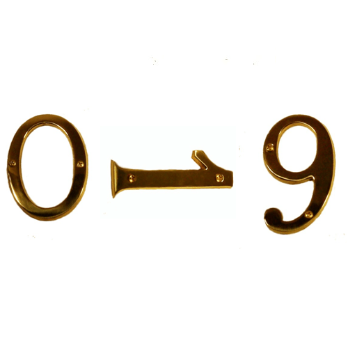 Brass Accents I07N53,I07N55 Traditional House Numbers Low Price