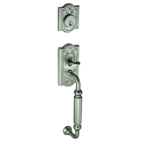 Grandeur Parthenon Handleset with "F" Grip Low Price Door Knobs