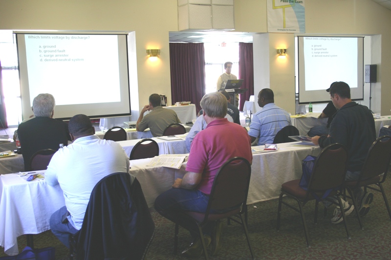 State Low Voltage Exam Class Photos