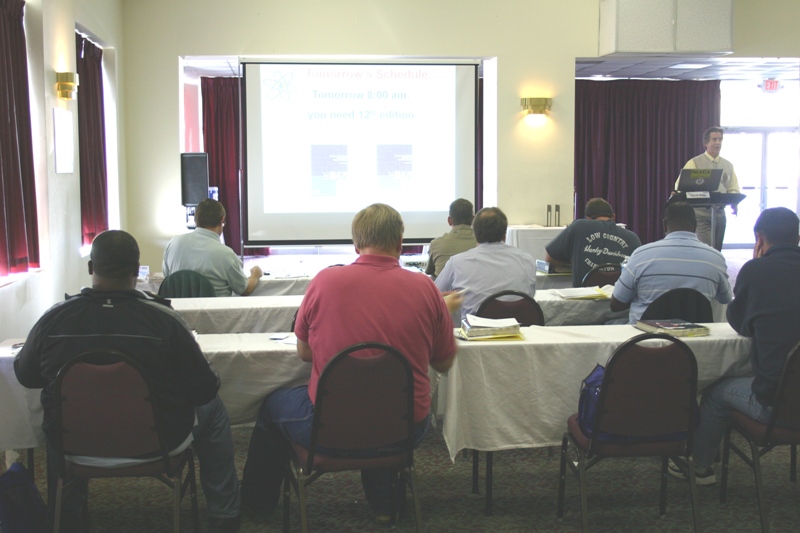 State Low Voltage Exam Class Photos