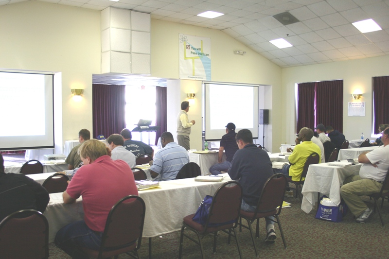 State Low Voltage Exam Class Photos