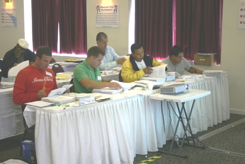 State Low Voltage Exam Class Photos