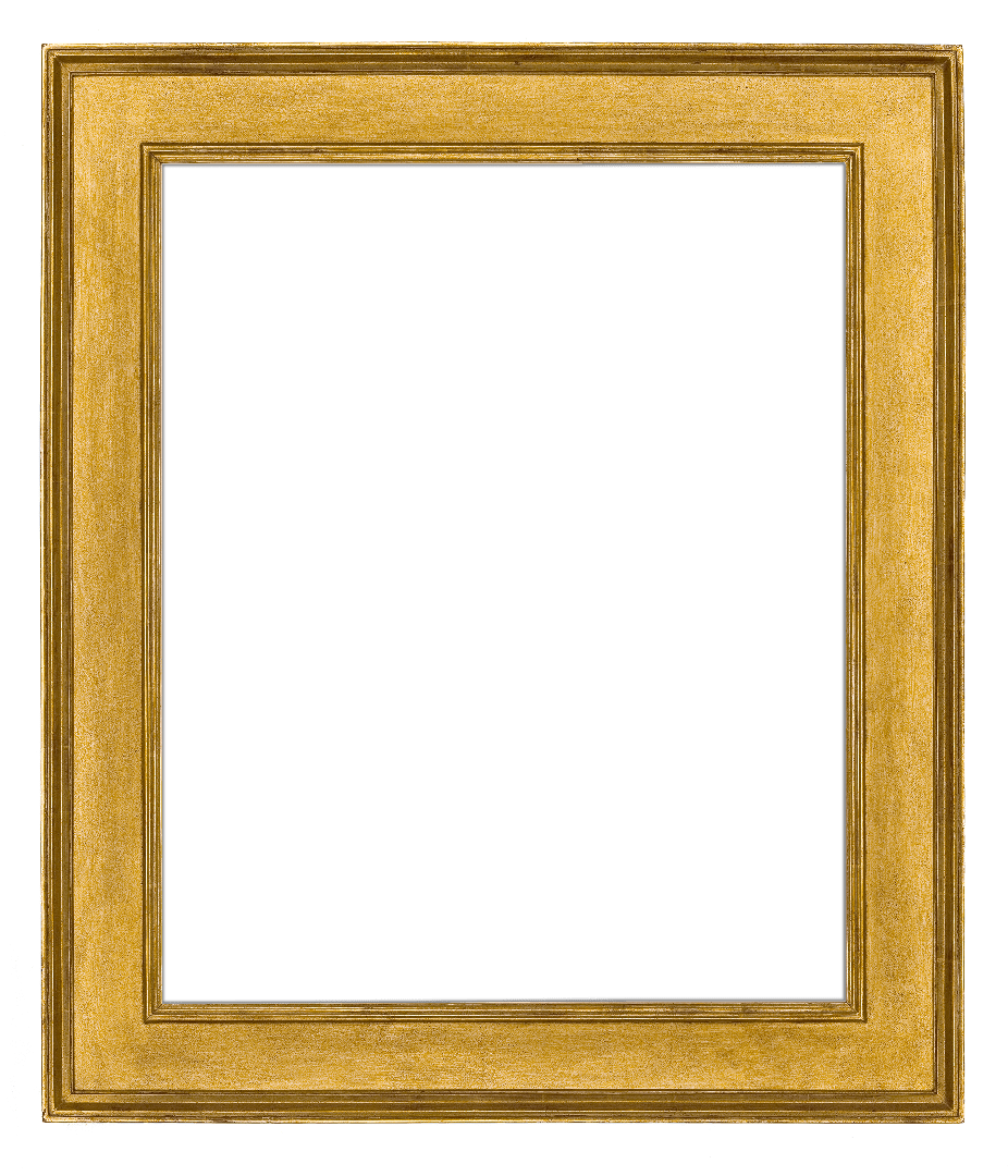 American 21st Century Contemporary Gold Frame Lowy 1907