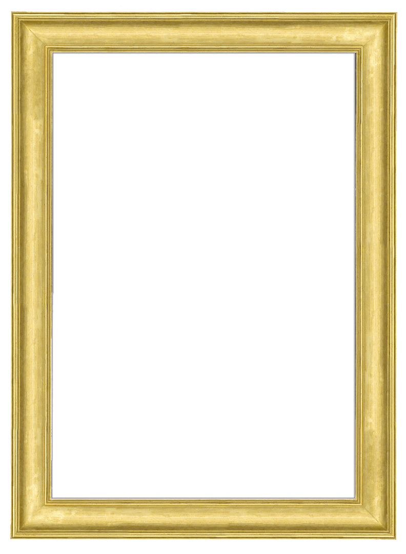 American 21st Century Contemporary Cove Gold Frame Lowy 1907