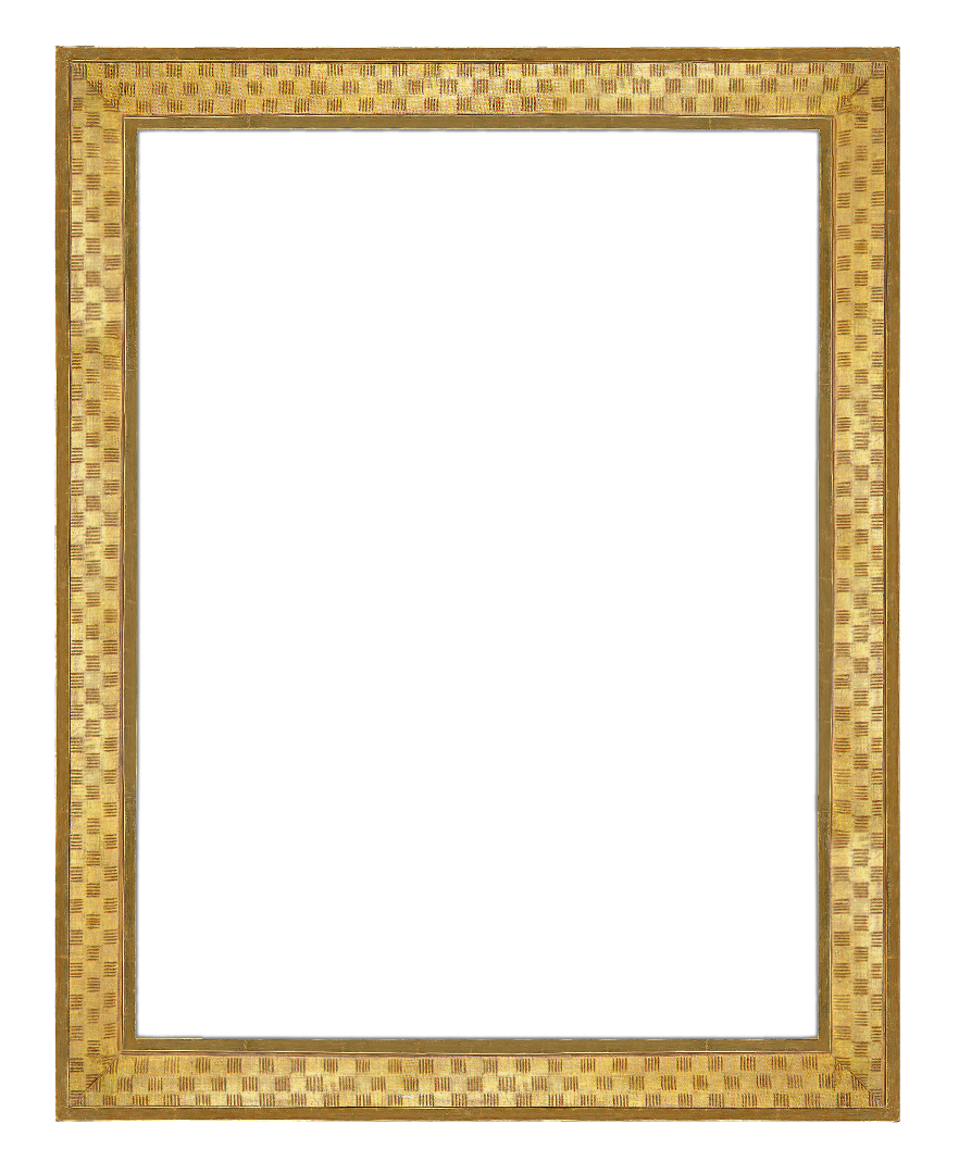 American 21st Century Contemporary Panel Gold Frame Lowy 1907