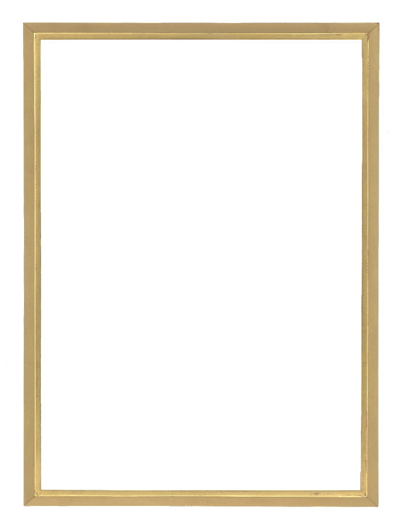 American 21st Century Contemporary Receding Gold Frame Lowy 1907