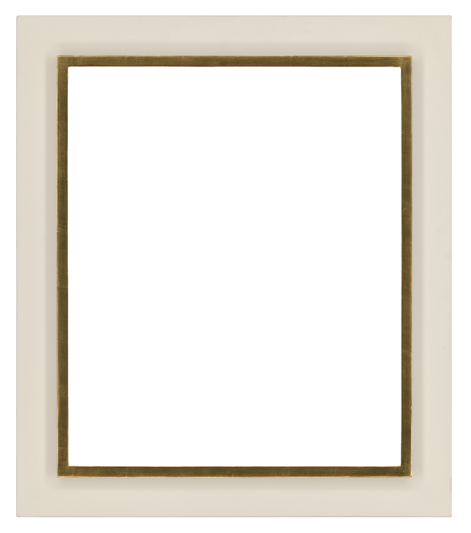 American 21st Century Contemporary Panel White Frame Lowy 1907