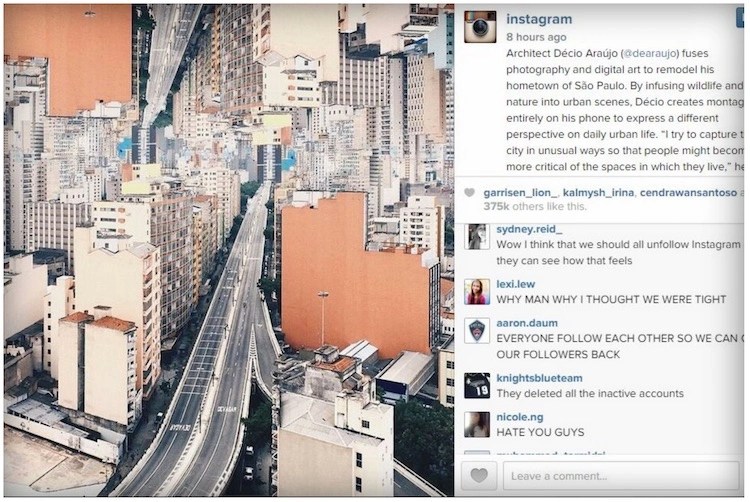 Instagram Rapture Millions of Instagram “Followers” Lost as Instagram