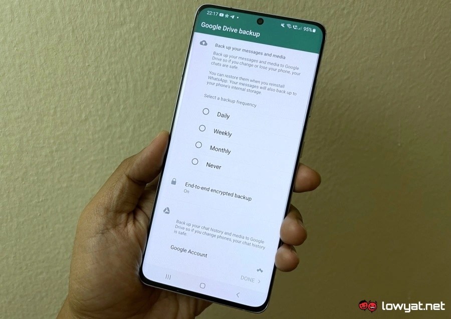 WhatsApp Backups May Once Again Affect Google Drive