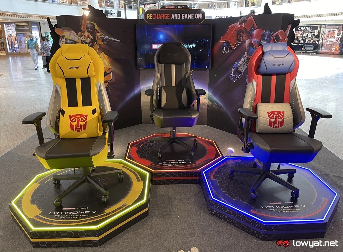 OSIM Rolls Out Transformers Gaming Massage Chairs Into Malaysia Price