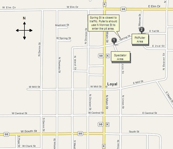 Loyal Corn Festival Truck and Tractor Pull