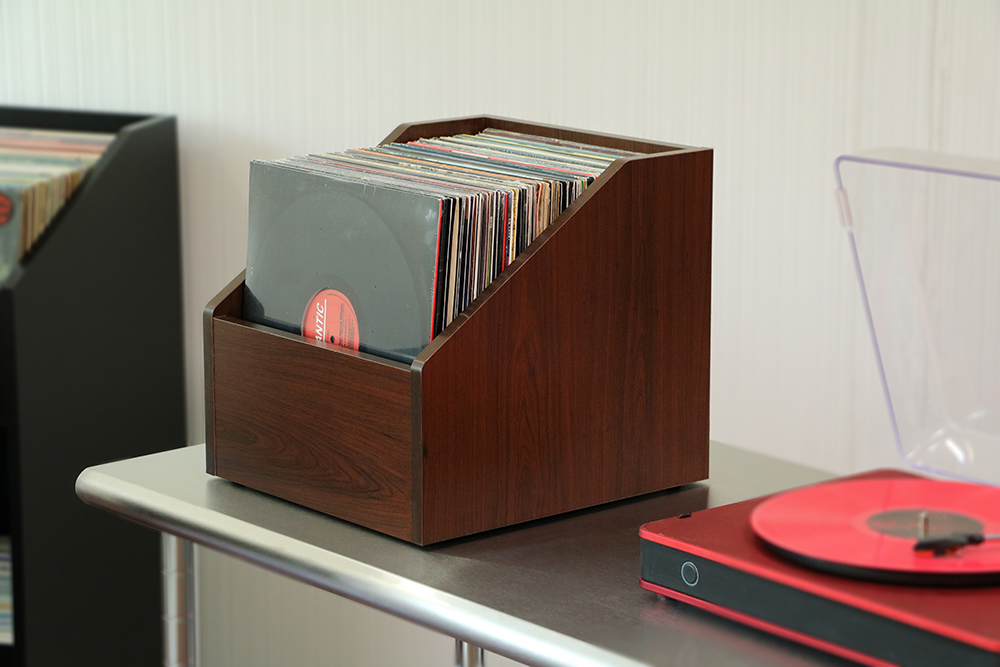 Bine LP Storage / Cordovan Cherry