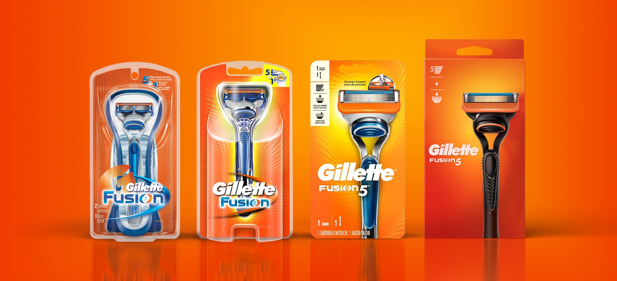 Gillette Brand Redesign LPK
