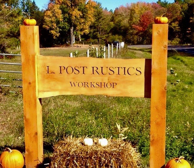 Au Sable Forks L.Post Rustics Adirondack Furniture