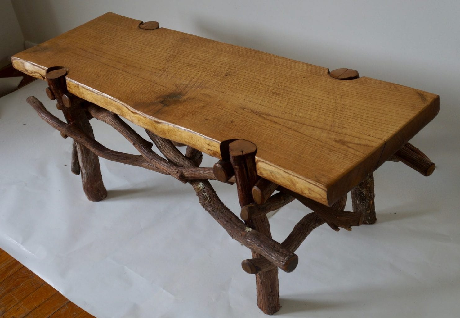 5 Foot Rustic Bench L.Post Rustics Adirondack Furniture