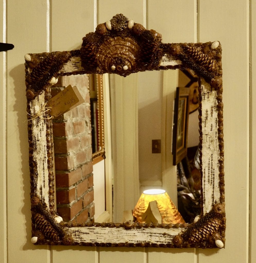 Fungus Design Mirror L.Post Rustics Adirondack Furniture