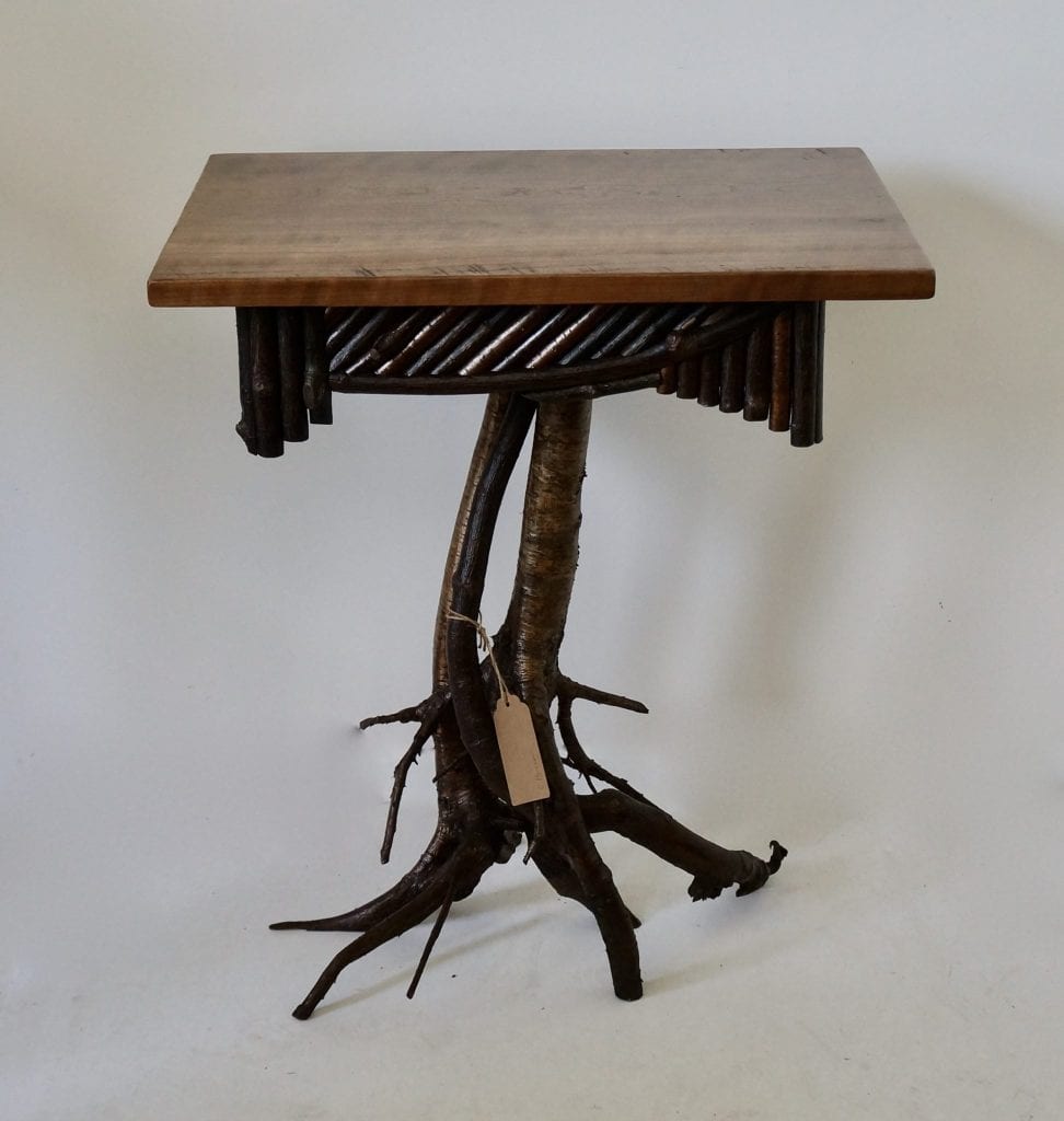 Silver Lake Side Table L.Post Rustics Adirondack Furniture