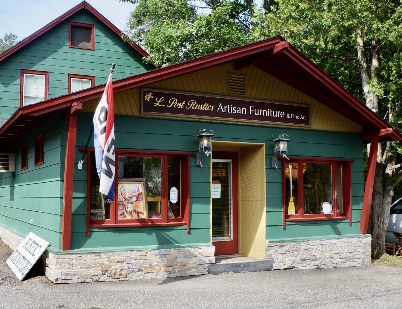 Lake Placid Store L.Post Rustics Adirondack Furniture