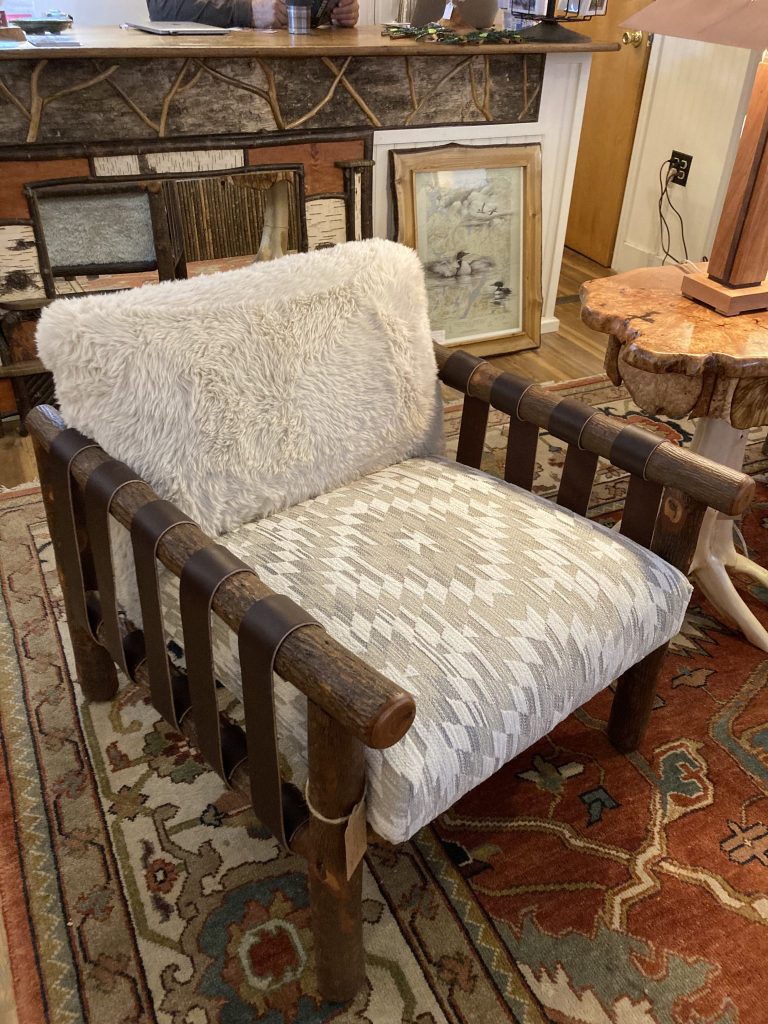 Adirondack Style Hideaway Chair L.Post Rustics Adirondack Furniture