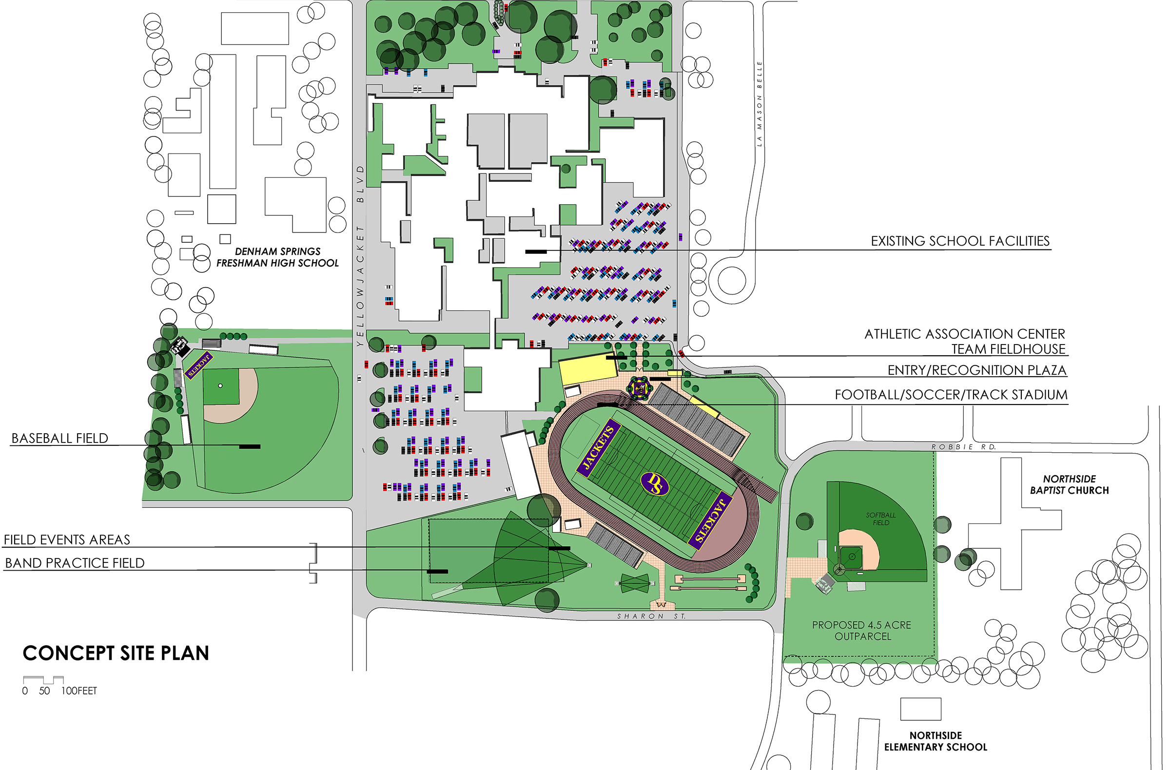 map 4 Livingston Parish Public School Journal