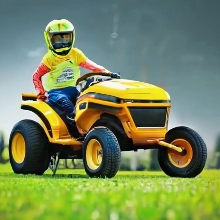 Avg Riding Lawn Mower Weight (LBS and Kg)