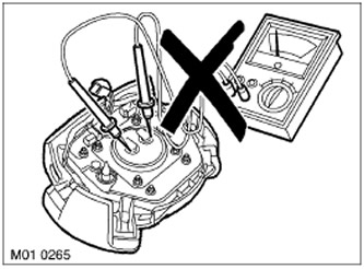 Precautionary measures: Safety precautions when working with the airbag