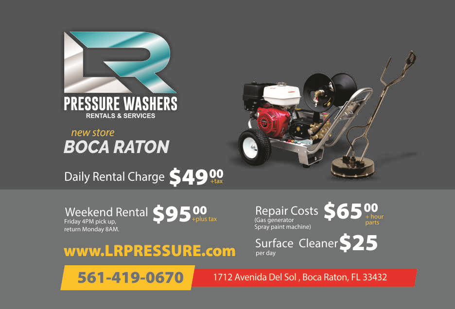 L&R Pressure Washers Rentals & Repair Services