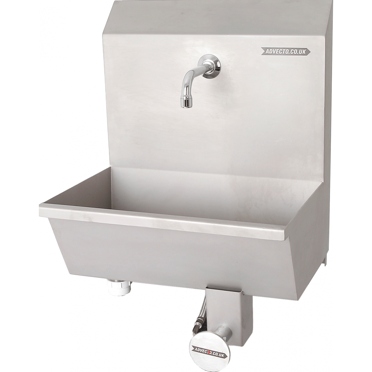 Stainless Knee Operated Hand Wash Sink 1-6 Stations - LS Engineering