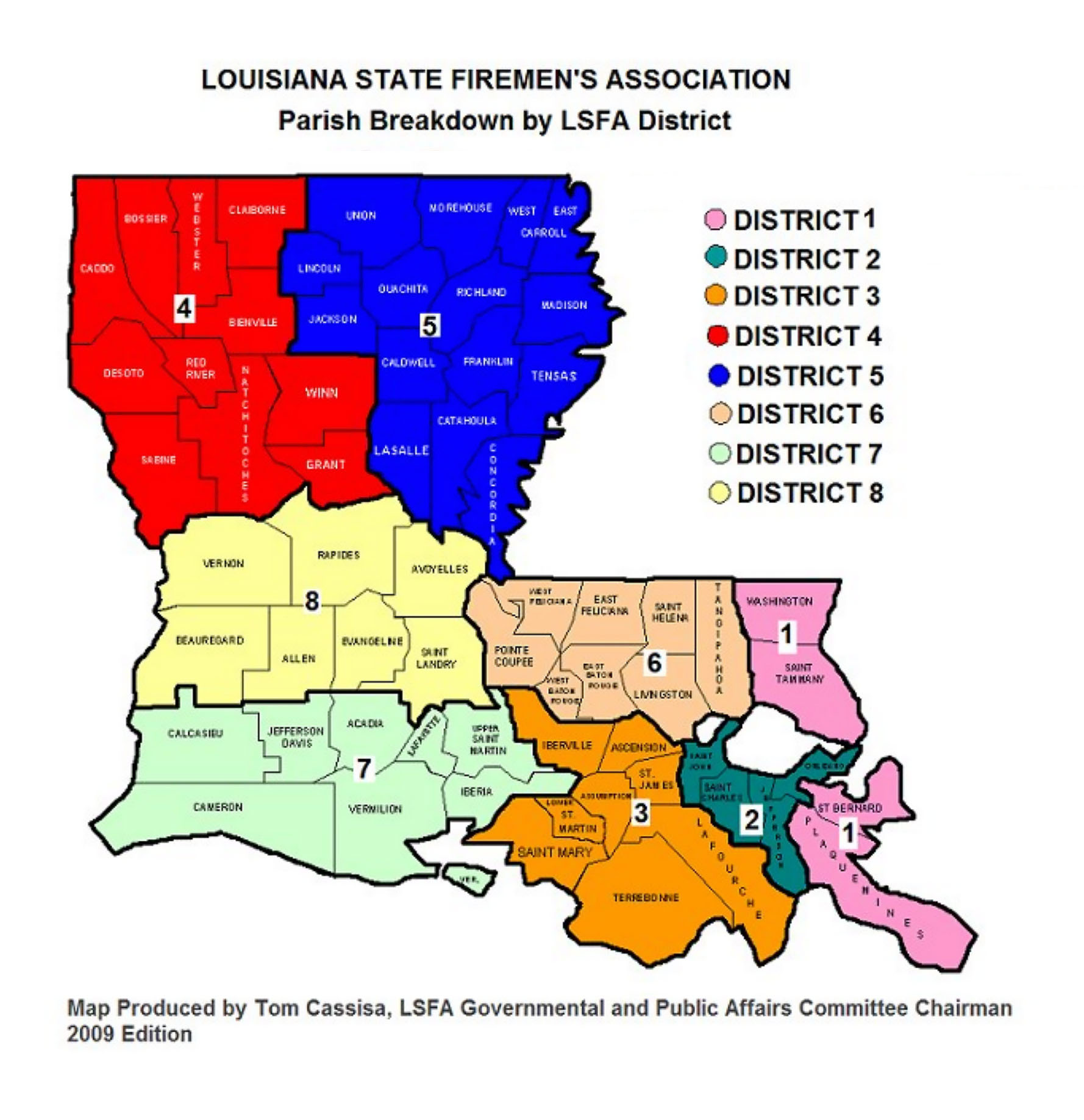 About LSFA Louisiana State Firemen's Association