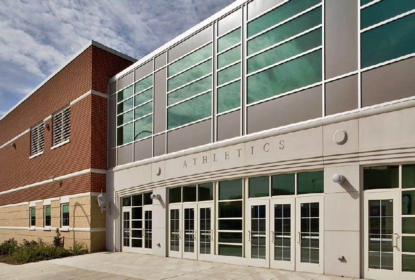Altoona Area Junior High School Building contracted and designed by