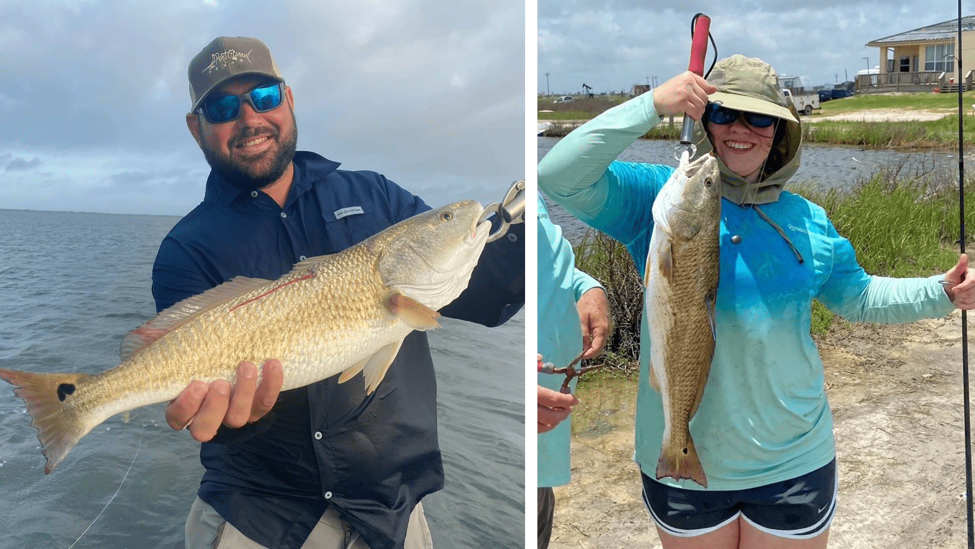 Texas Fishing Report Trout kneedeep at Seadrift Texas Hunting