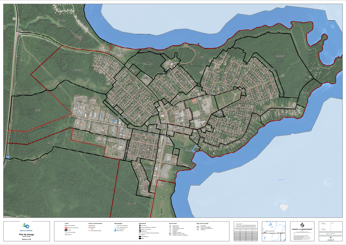 Service de l'urbanisme Ville de LebelsurQuévillon
