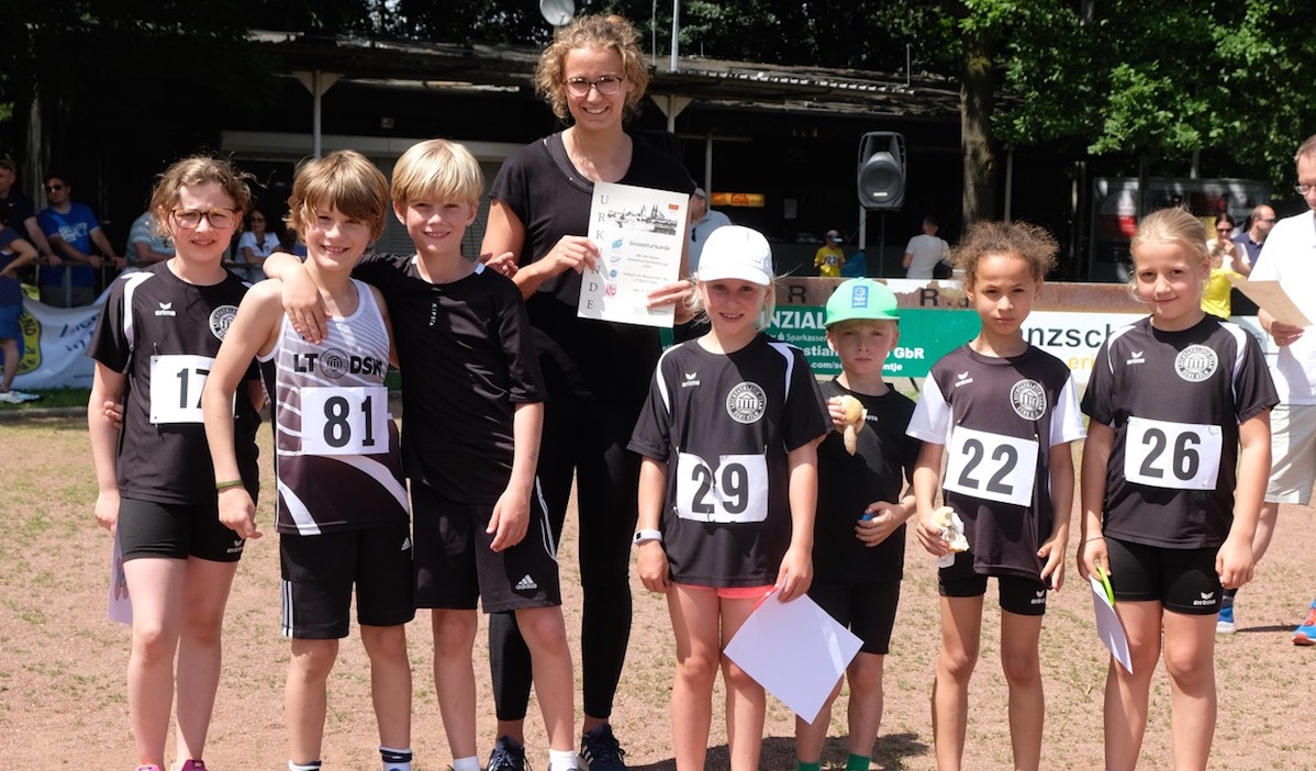 U10 erfolgreich in Kölner KinderleichtathletikLiga LEICHTATHLETIK