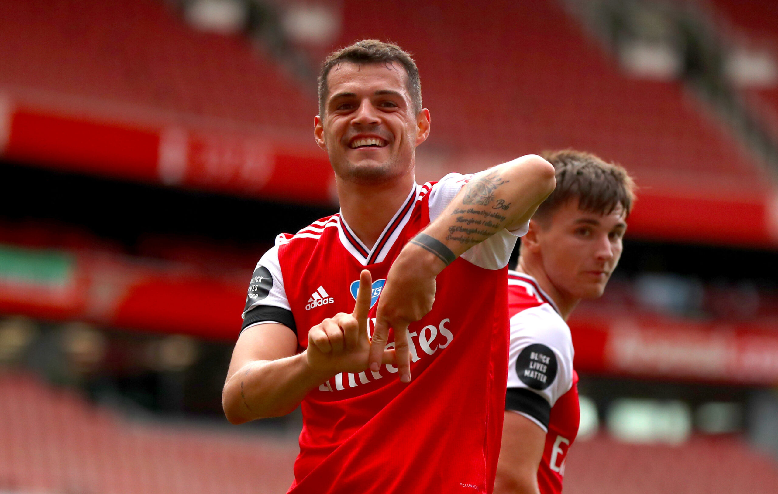 Granit Xhaka Arsenal's Next Great Cult Hero