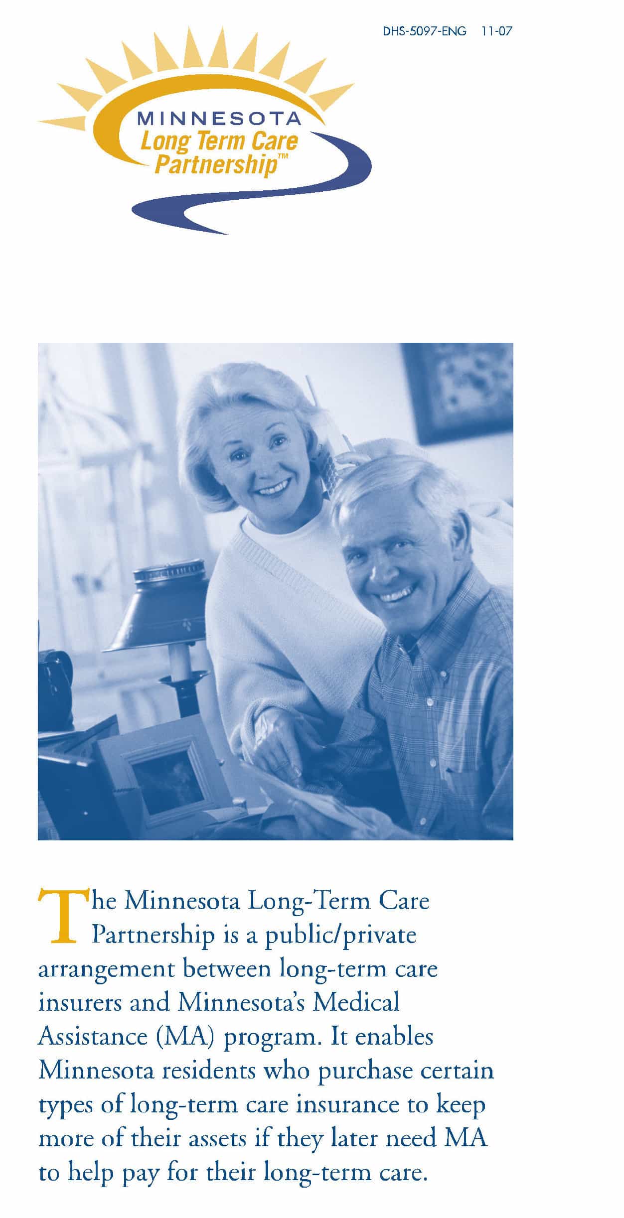 LongTerm Care Partnership Program MN LongTerm Care Insurance A