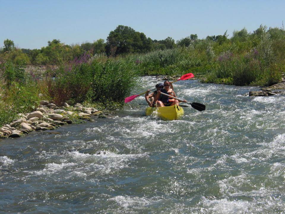 Canoë sur la Durance Canoë kayak la Durance Luberon