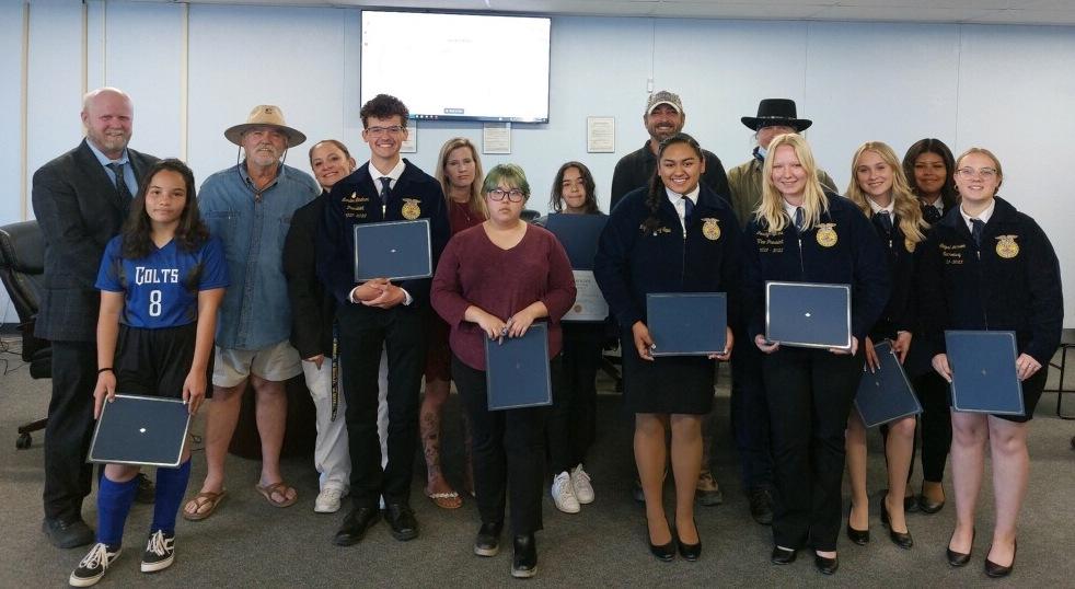 District Honors Student Presenters Lucerne Valley Unified School District