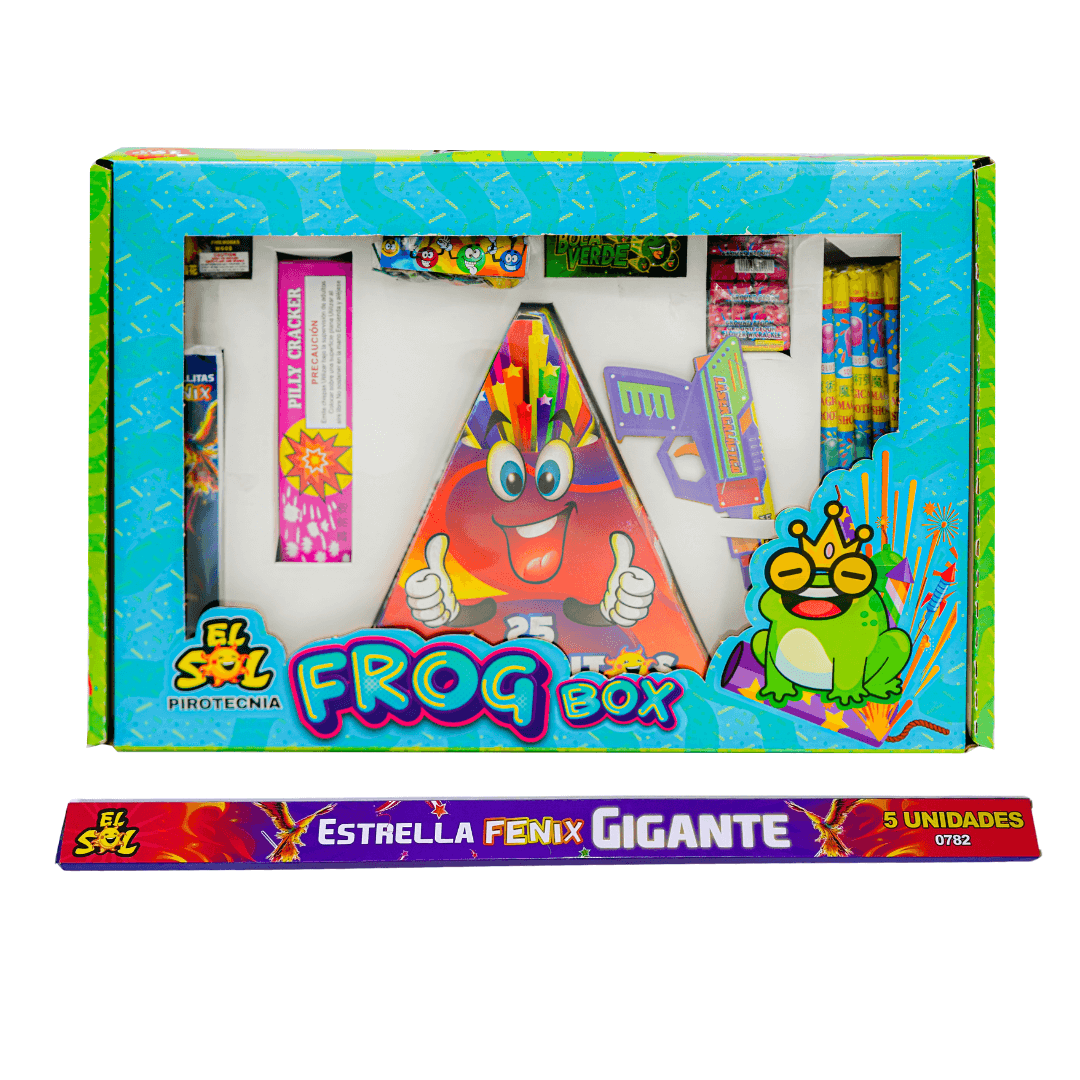 FROG BOX Pirotecnia