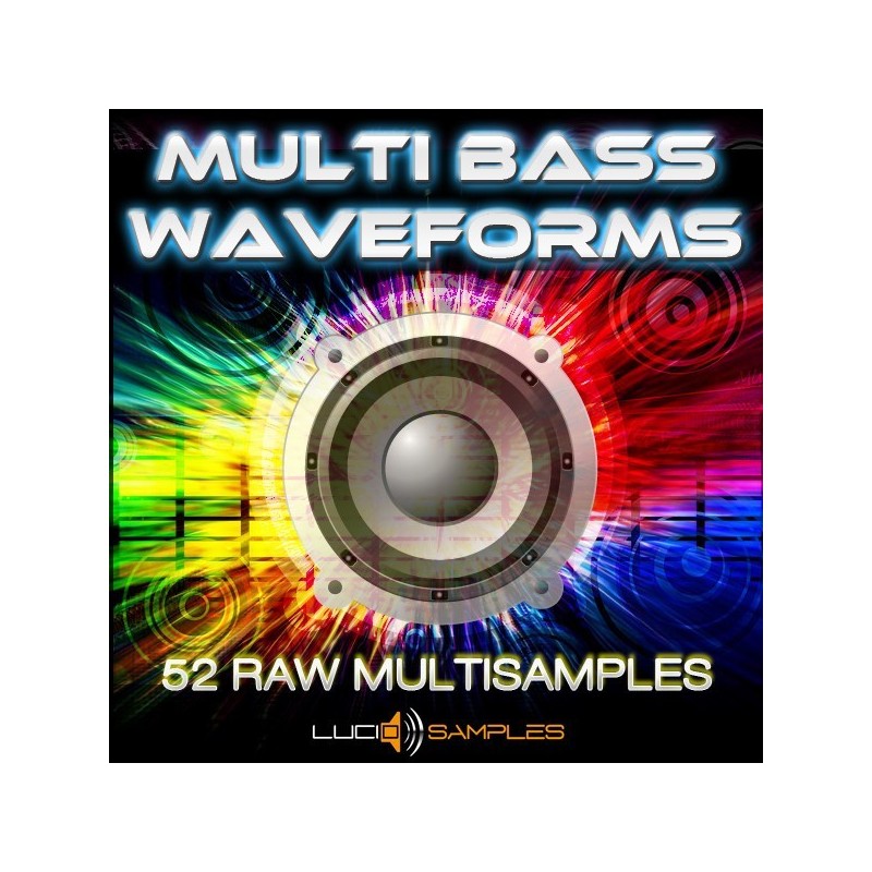 Multi Bass Waveforms 52 Bass & Synth Multisamples, SF2, SXT