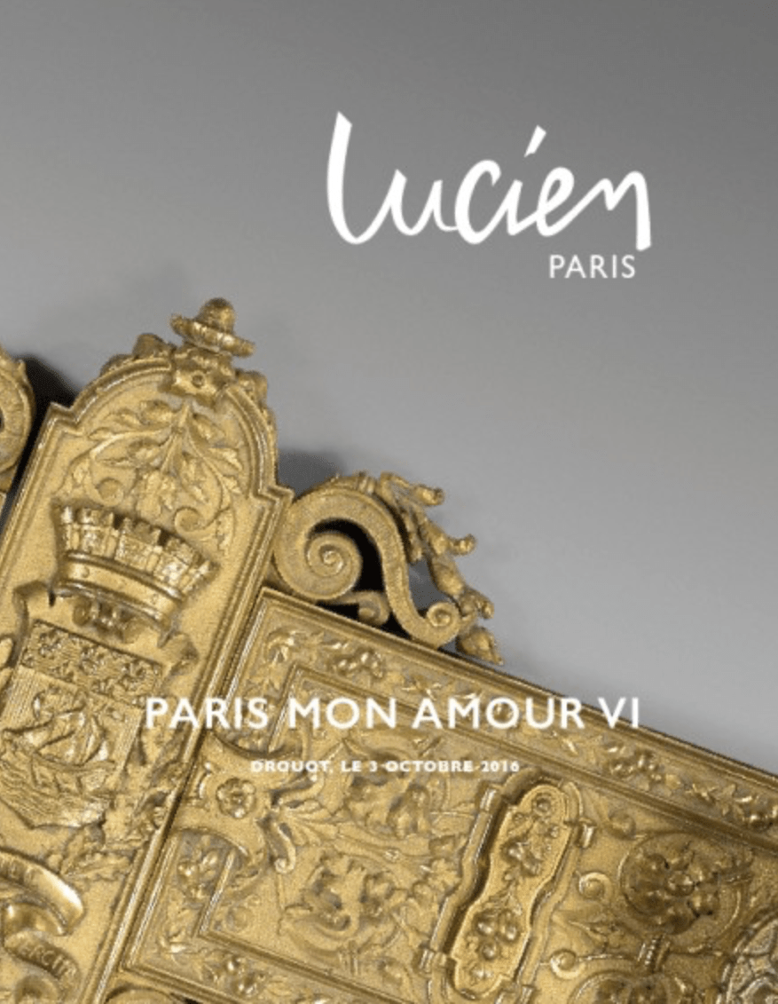 Toutes les ventes aux enchères passées Paris mon amour Historique paris mon amour