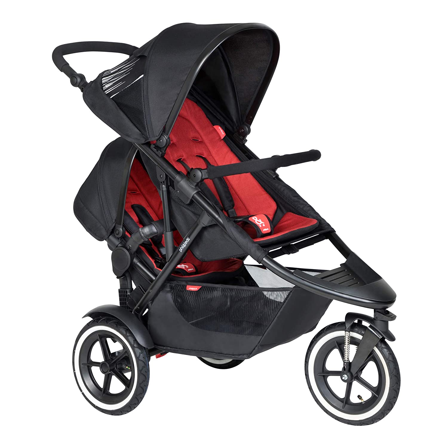 Phil & Ted's Inline Double Strollers are sporty, compact